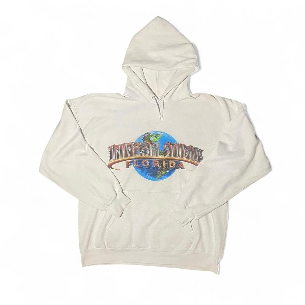 🎢 Y2K Universal Studios Hoodie | XL Vintage Theme Park Sweatshirt